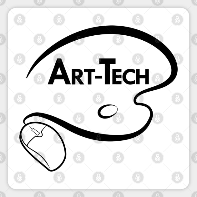 Art-Tech Sticker by jemarone